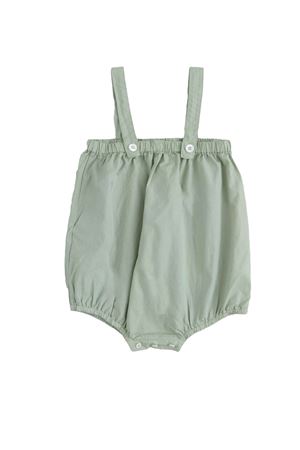 Pagliaccetto in cotone verde BABE & TESS KIDS | 17418127301